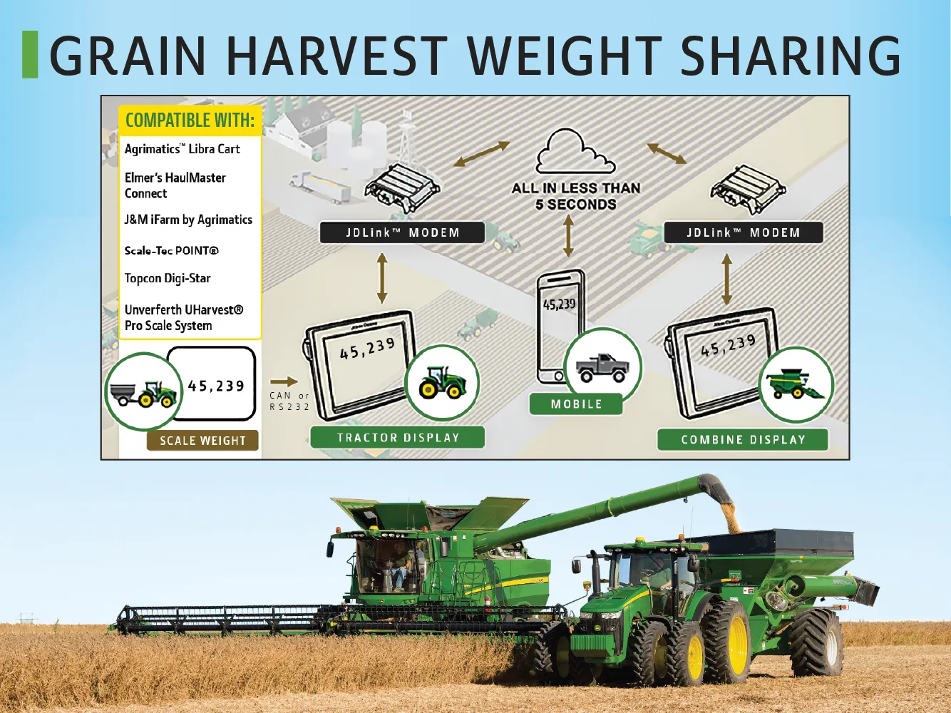 Grain Harvest Weight Sharing